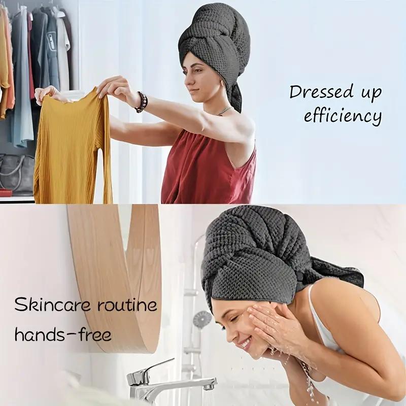 towel to hold hair beauty treatment